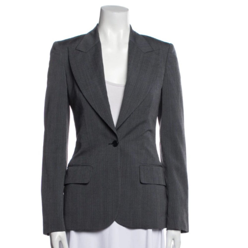 Stella McCartney Ingrid Pinstripe Blazer